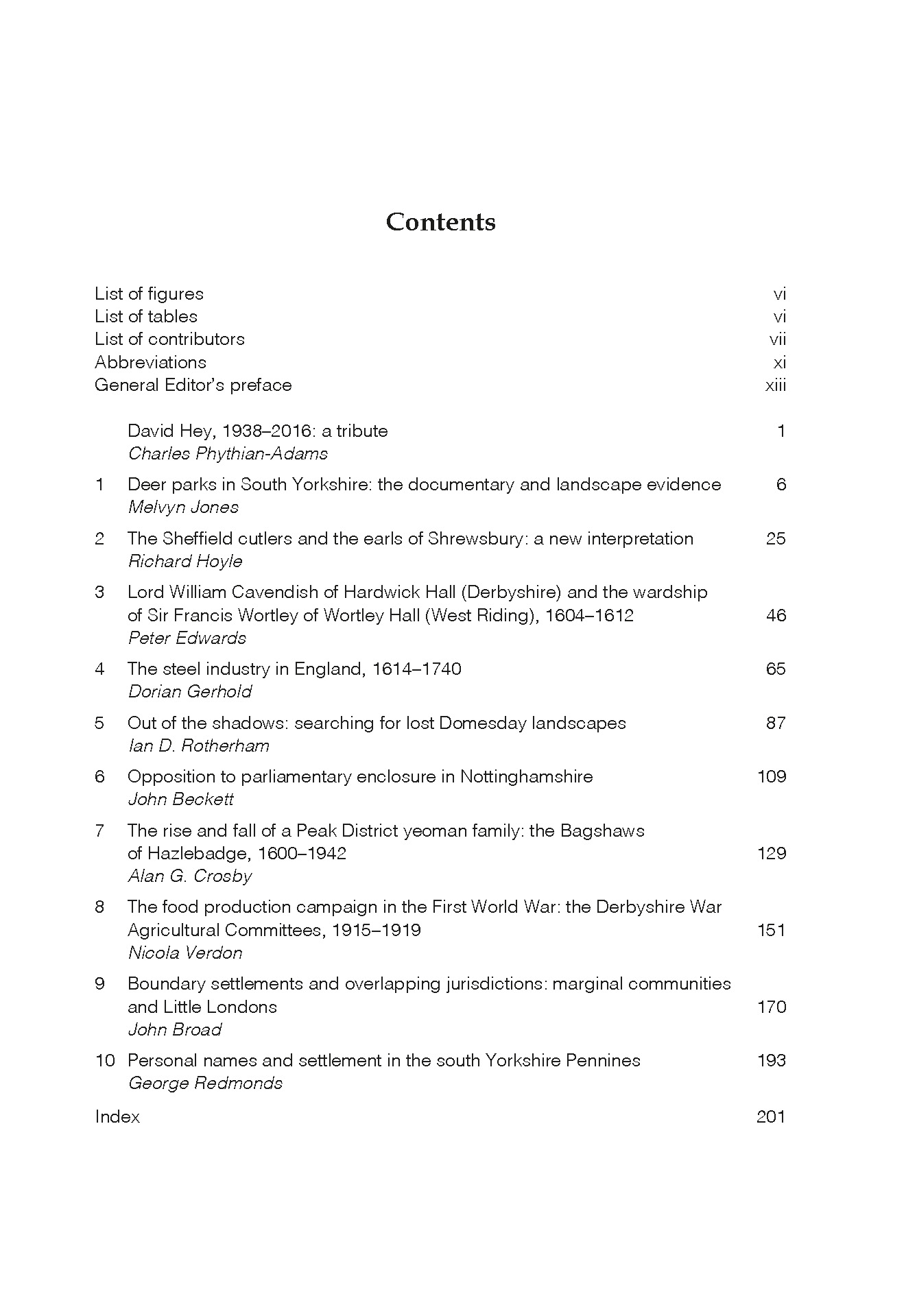 Histories of People and Landscape