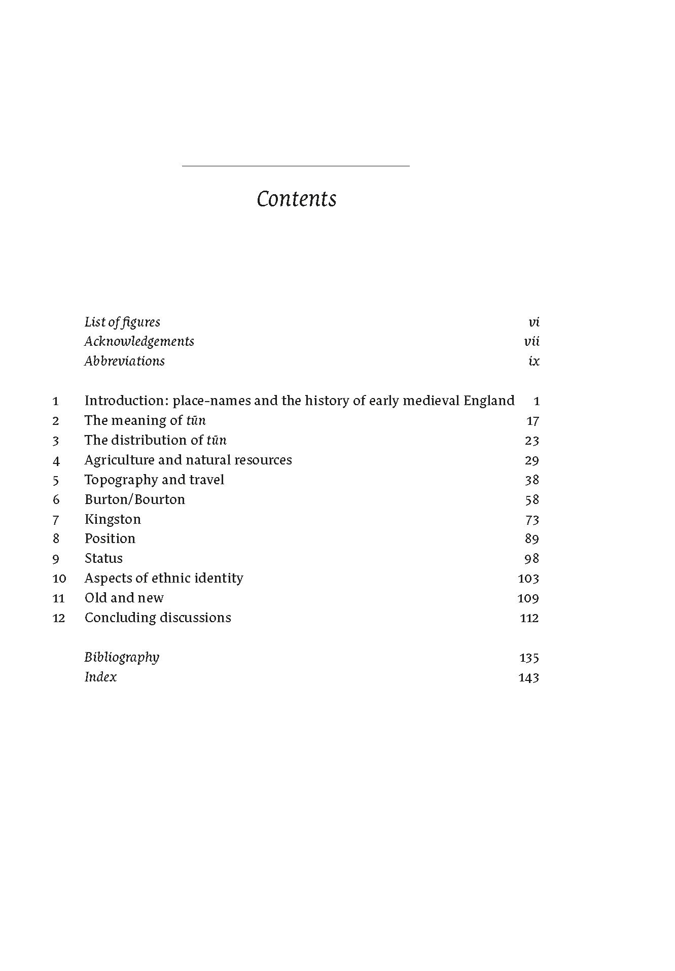 Place-Names and Landholding in Early Medieval England