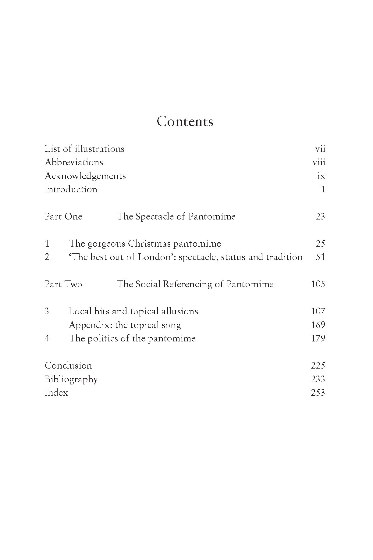 The Politics of the Pantomime