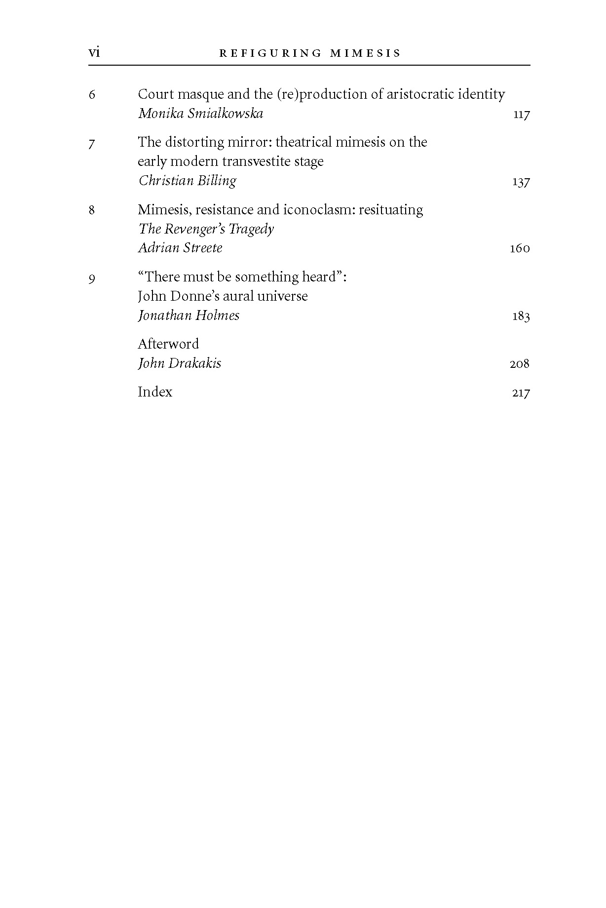 Refiguring Mimesis